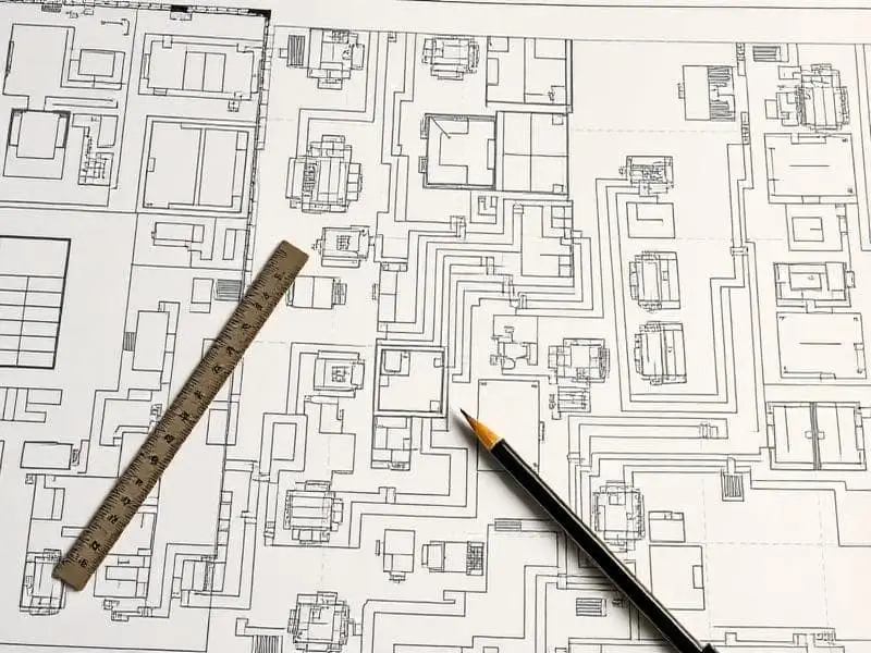 HVAC design blueprints